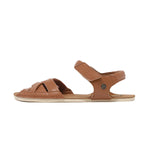sandalias barefoot suela flexible blanda transpirable mujer hombre primavera verano gandia ss226 Piel Nut 01  | Nut Microfibra Serraje