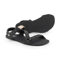 sandalias barefoot suela plana flexible blanda microfibra piel color negro mujer hombre primavera verano oliva ss24 piel_02