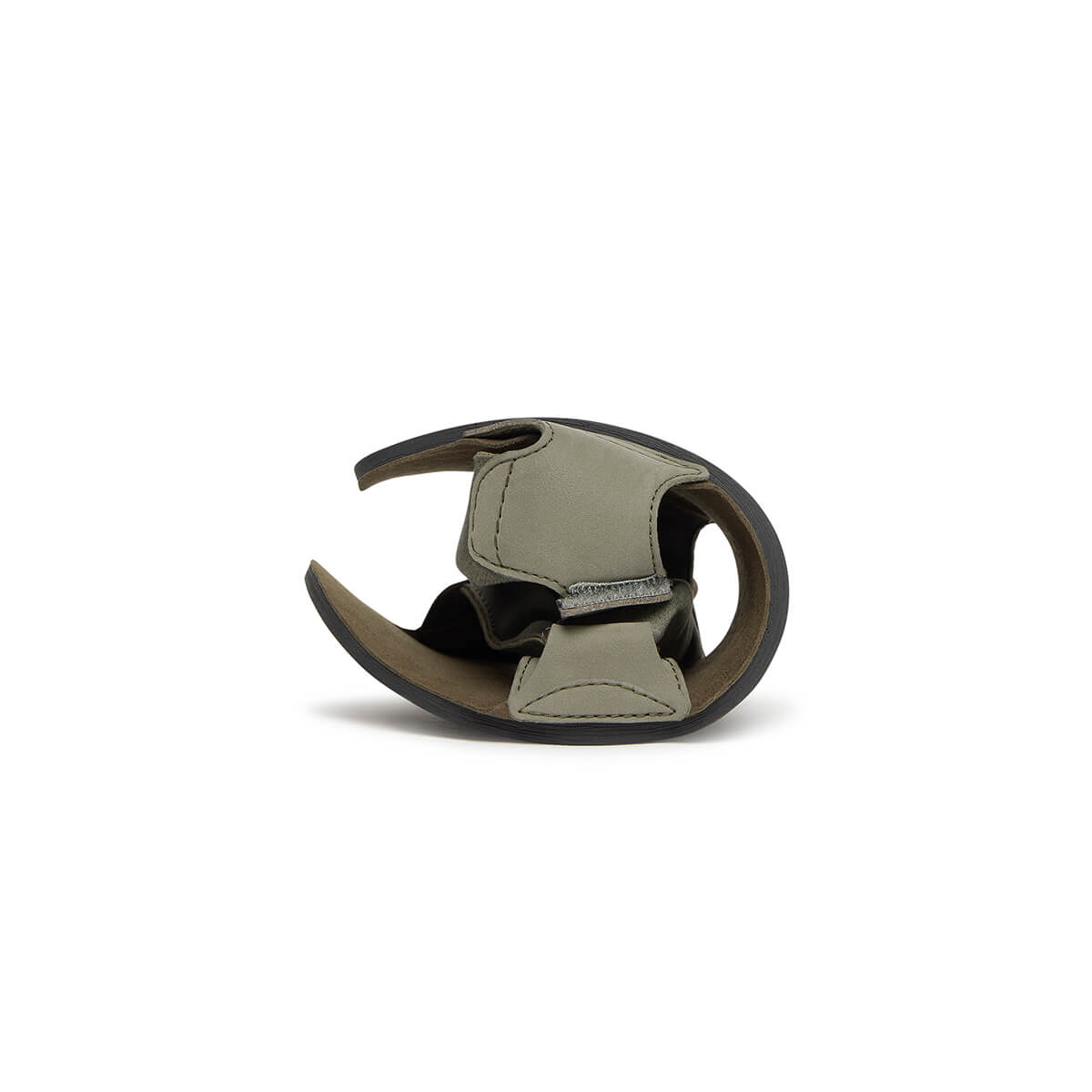 sandalias barefoot suela plana flexible hombre caballero primavera verano oliva ss26 Crack Negro Kaki 04