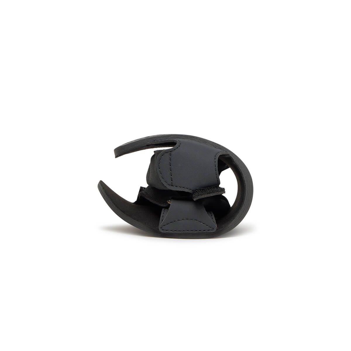 sandalias barefoot suela plana flexible hombre caballero primavera verano oliva ss26 Crack Negro Negro 04  | Negro Microfibra Serraje