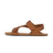 sandalias barefoot suela plana flexible hombre caballero primavera verano oliva ss26 Crack Negro Nut 01  | Nut Microfibra Serraje