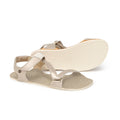 sandalias barefoot suela plana flexible mujer primavera verano oliva ss26 Microfibra Oro 02