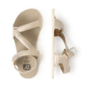 sandalias barefoot suela plana flexible mujer primavera verano oliva ss26 Microfibra Oro 03