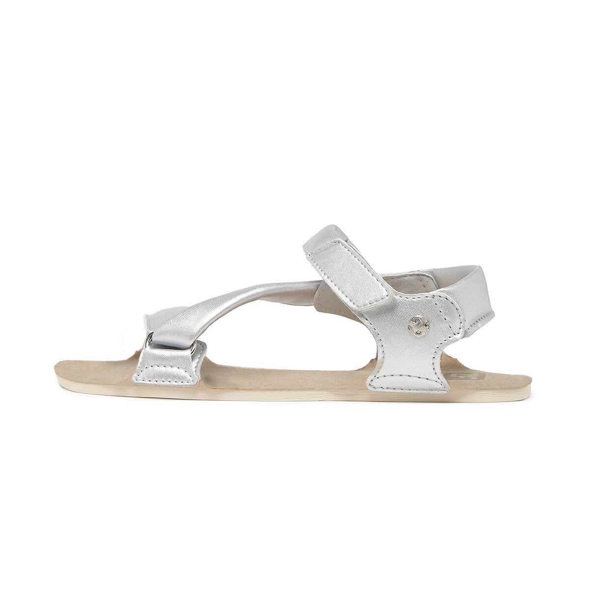 sandalias barefoot suela plana flexible mujer primavera verano oliva ss26 Microfibra Plata 01