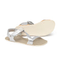 sandalias barefoot suela plana flexible mujer primavera verano oliva ss26 Microfibra Plata 02