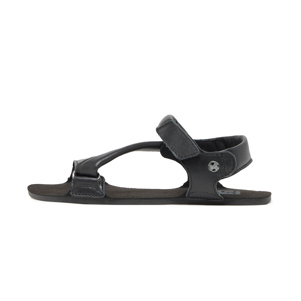 sandalias barefoot suela plana flexible mujer primavera verano oliva ss26 Piel Negro 01
