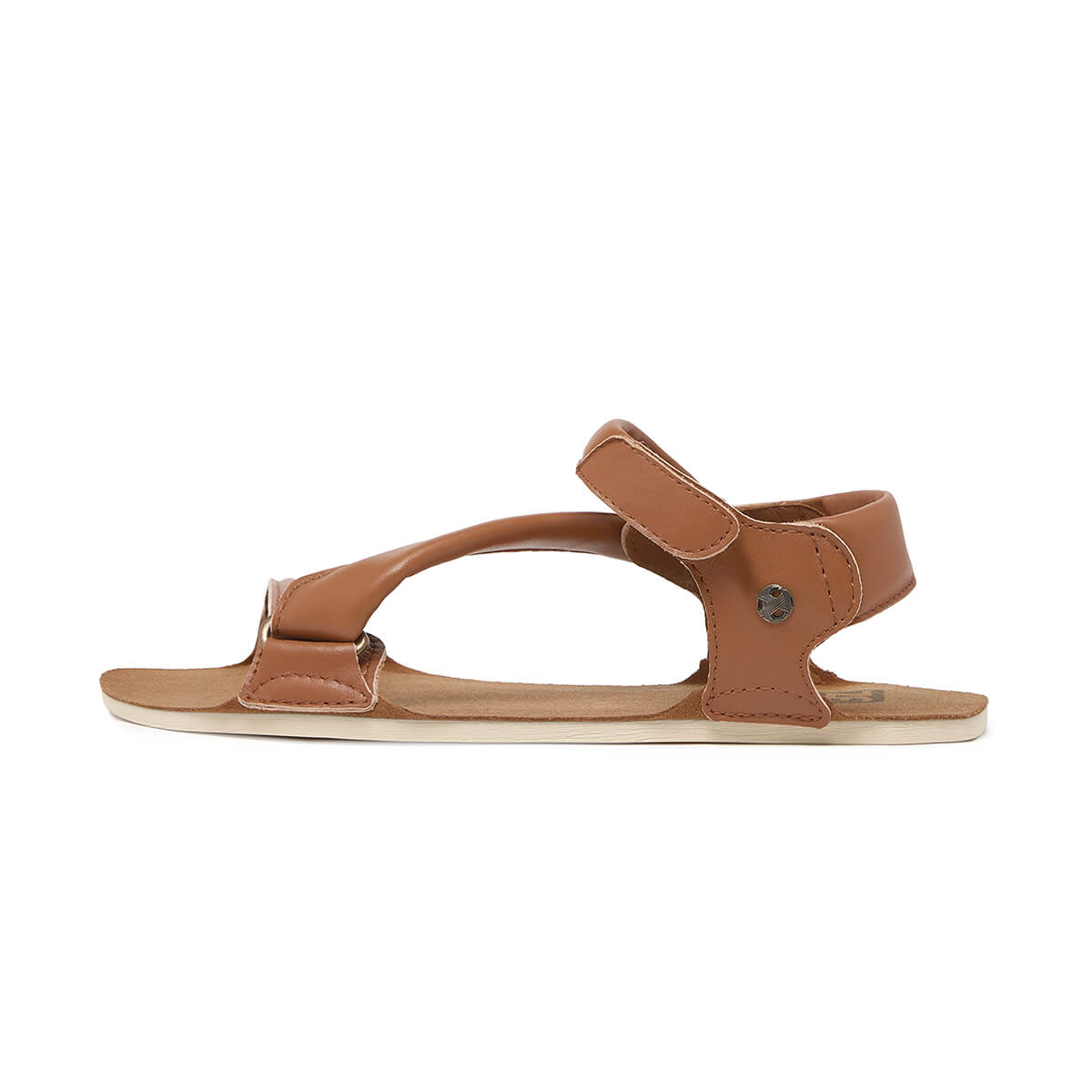 sandalias barefoot suela plana flexible mujer primavera verano oliva ss26 Piel Nut 01