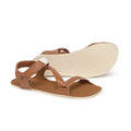 sandalias barefoot suela plana flexible mujer primavera verano oliva ss26 Piel Nut 02