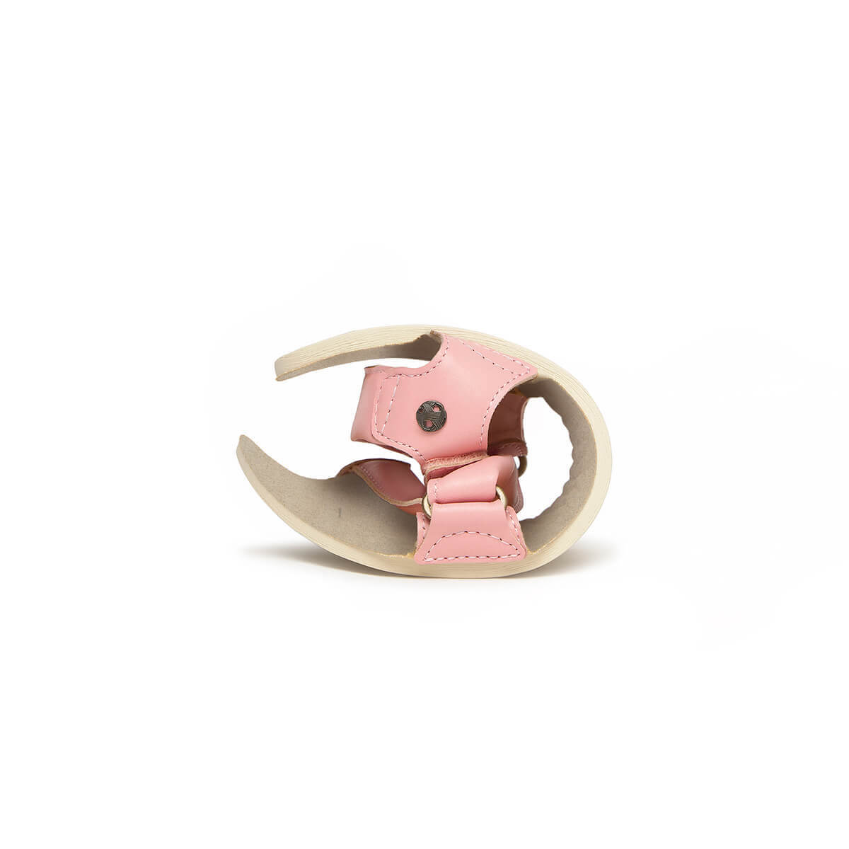 sandalias barefoot suela plana flexible mujer primavera verano oliva ss26 Piel Rosa 04