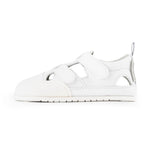 sandalias duraderas resistentes facil limpieza poner quitar bebes color blanco javea feroz ss24