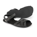 sandalias minimalistas comodas ligeras flexibles adulto unisex color negro primavera verano gandia negro ss24_02