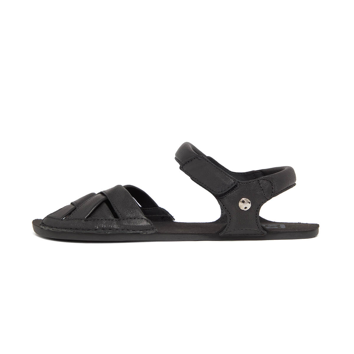 sandalias minimalistas comodas ligeras flexibles adulto unisex color negro primavera verano gandia negro ss25 01