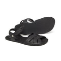 sandalias minimalistas comodas ligeras flexibles adulto unisex color negro primavera verano gandia negro ss25 02