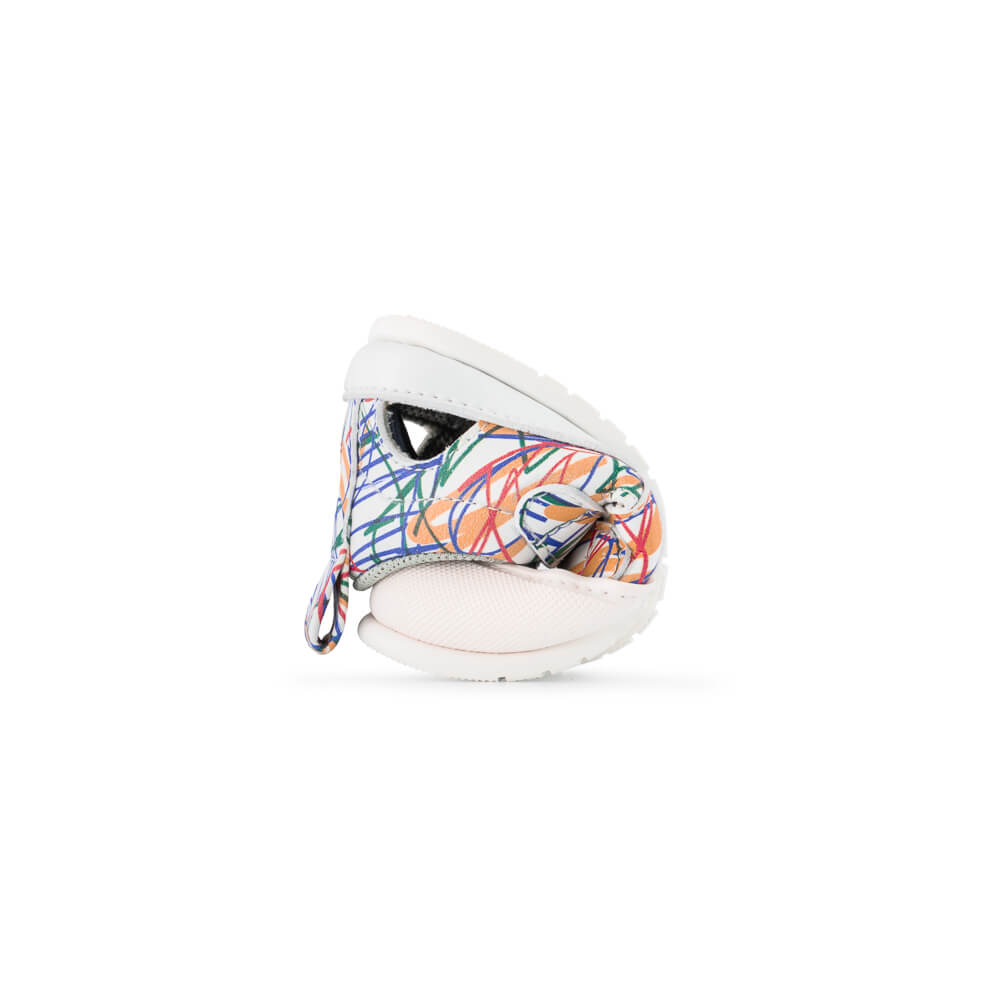 sandalias minimalistas microfibra rayas multicolor primeros pasos bebe javea feroz risco ss24