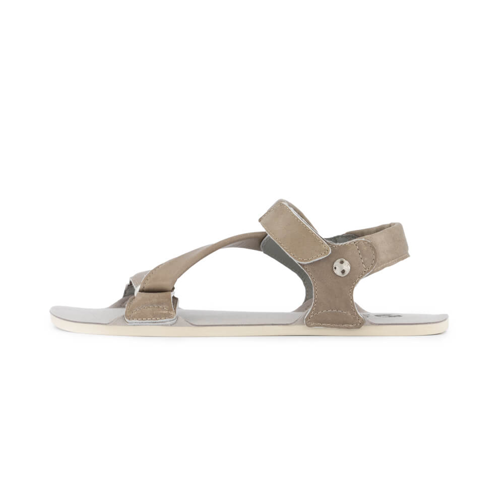 sandalias minimalistas piel ajustadas tobillo comodas ligeras suela no resbala mujer hombre gris primavera verano oliva 01