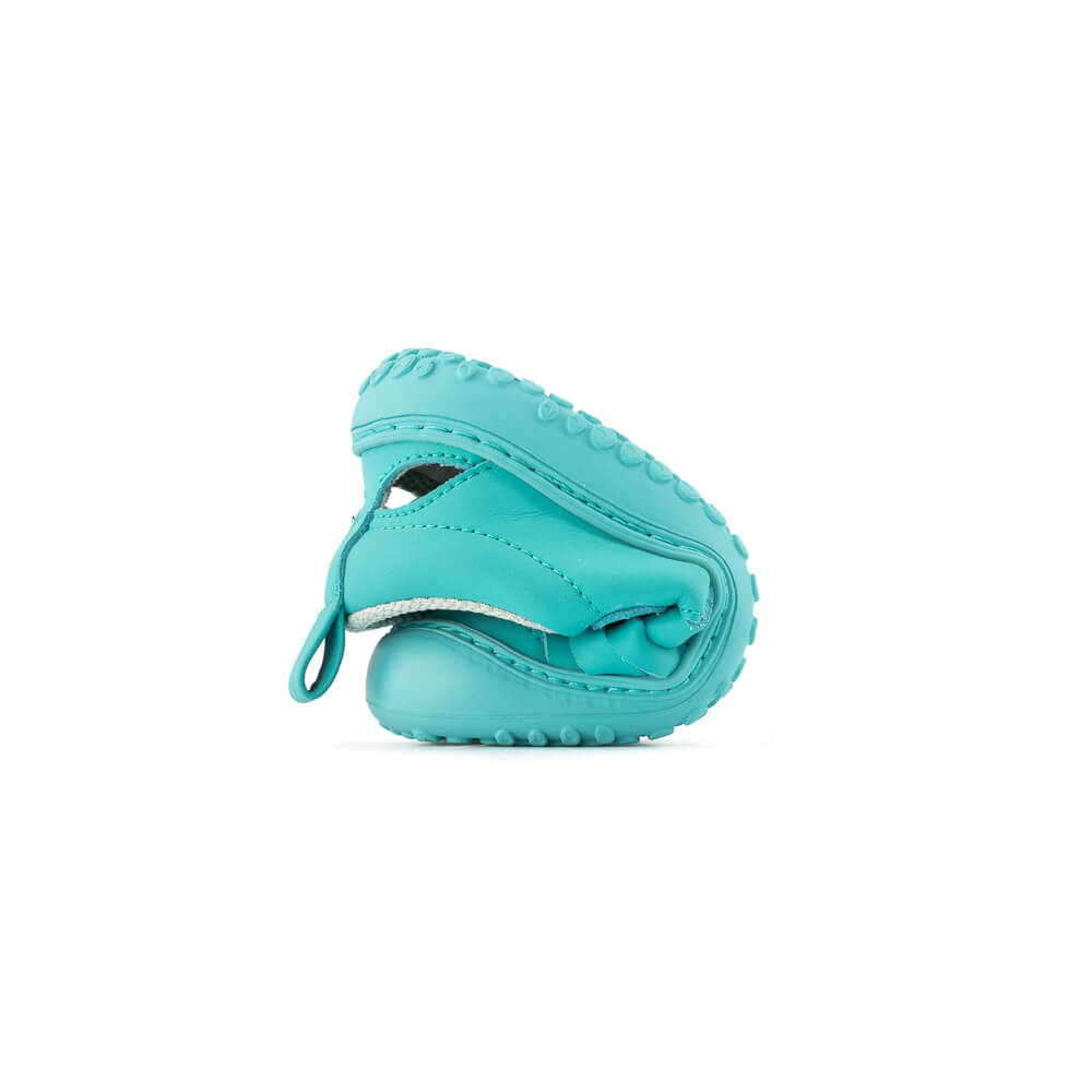 sandalias respetuosas crecimiento desarrollo natural pie ninos ninas color mint verde menta tabarca rocker ss24  | Mint Microfibra Nobuck