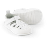 sandalias respetuosas movimiento libre bebes color blanco marron puntitos tabarca ulises feroz ss24