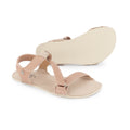 sandalias respetuosas saludables piel andar descalzo unisex adulto color rosa claro palido palo primavera verano oliva_02