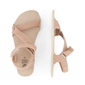 sandalias respetuosas saludables piel andar descalzo unisex adulto color rosa claro palido palo primavera verano oliva_03