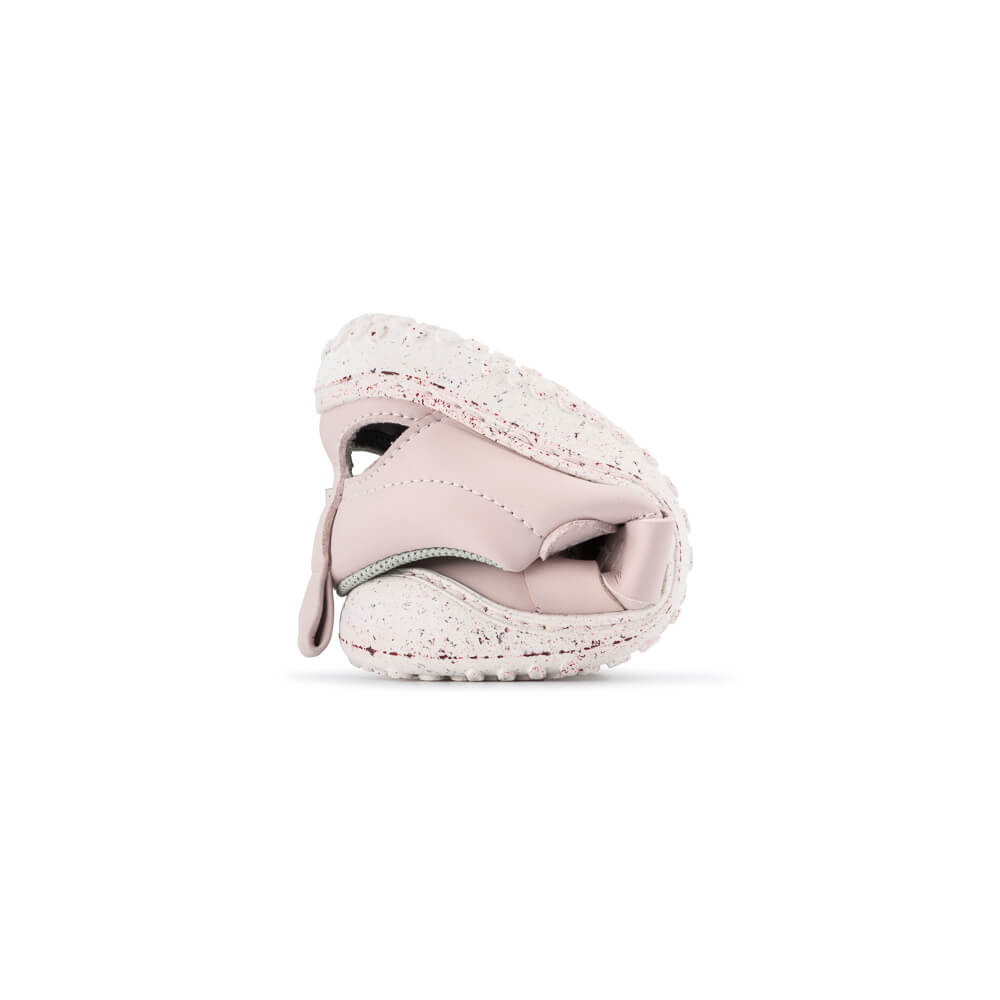 sandalias saludables respetuosas pies microfibra nobuck ninos ninas color rosa palo claro canet rocker ss24