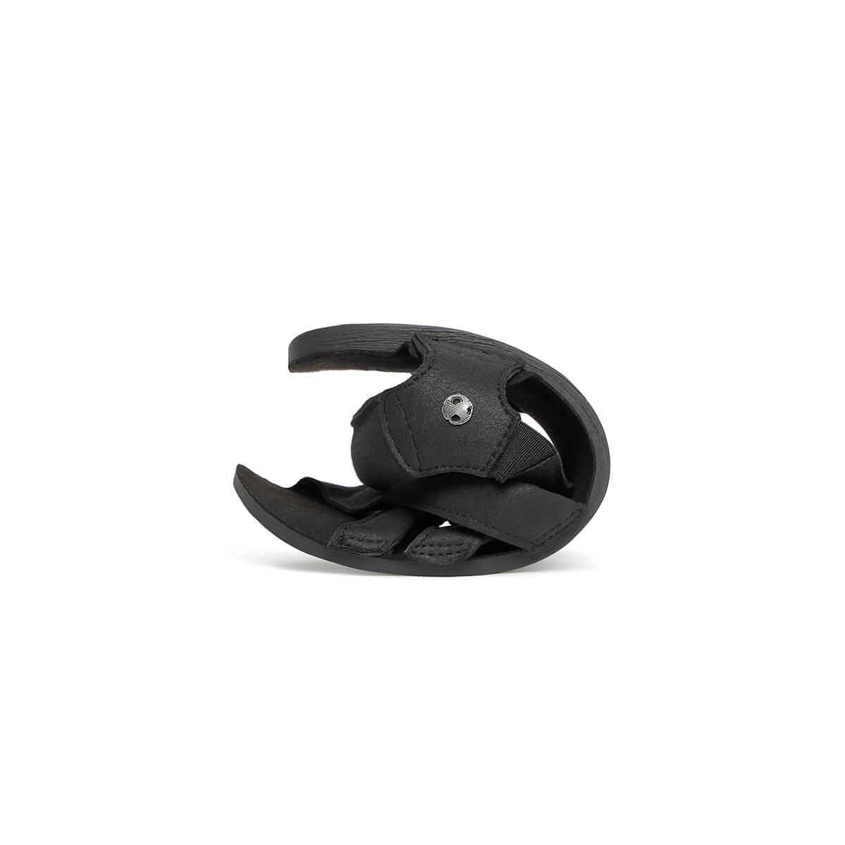 sandalias veganas sinteticas plantilla absorbente transpirable adulto meliana freeker adulto ss26 Microfibra Negro 04|  Negro Serraje Reciclado