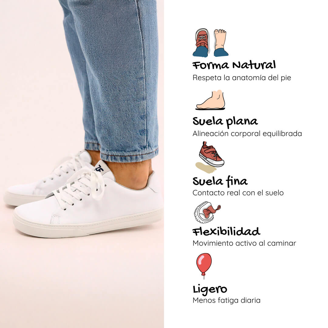 zapatillas diseno respetuoso urbano moderno suela flexible adulto turia freekers AW25