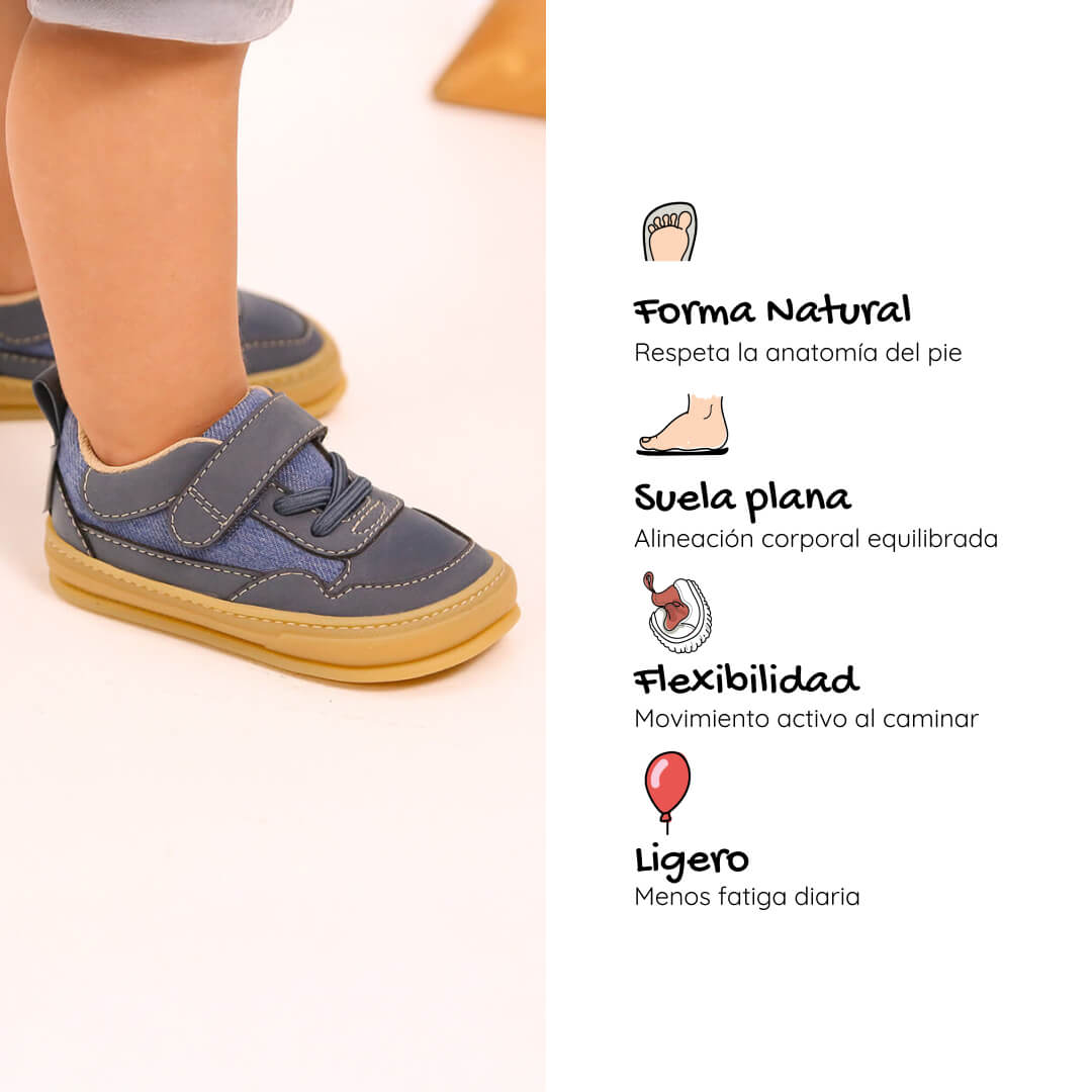 zapatilla barefoot bebe azul denim vaquero faura feroz ss26 03