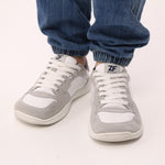 zapatilla deportiva adulto barefoot olocau aw25 Zapato Feroz | Blanco Gris Piel