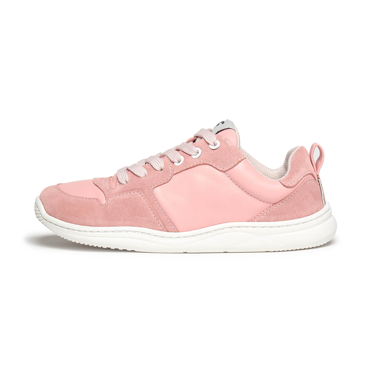 zapatilla deportiva adulto barefoot piel serraje rosa olocau aw25 01
