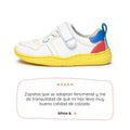 zapatilla deportiva bebe feroz barefoot multicolor olocau ss26 01