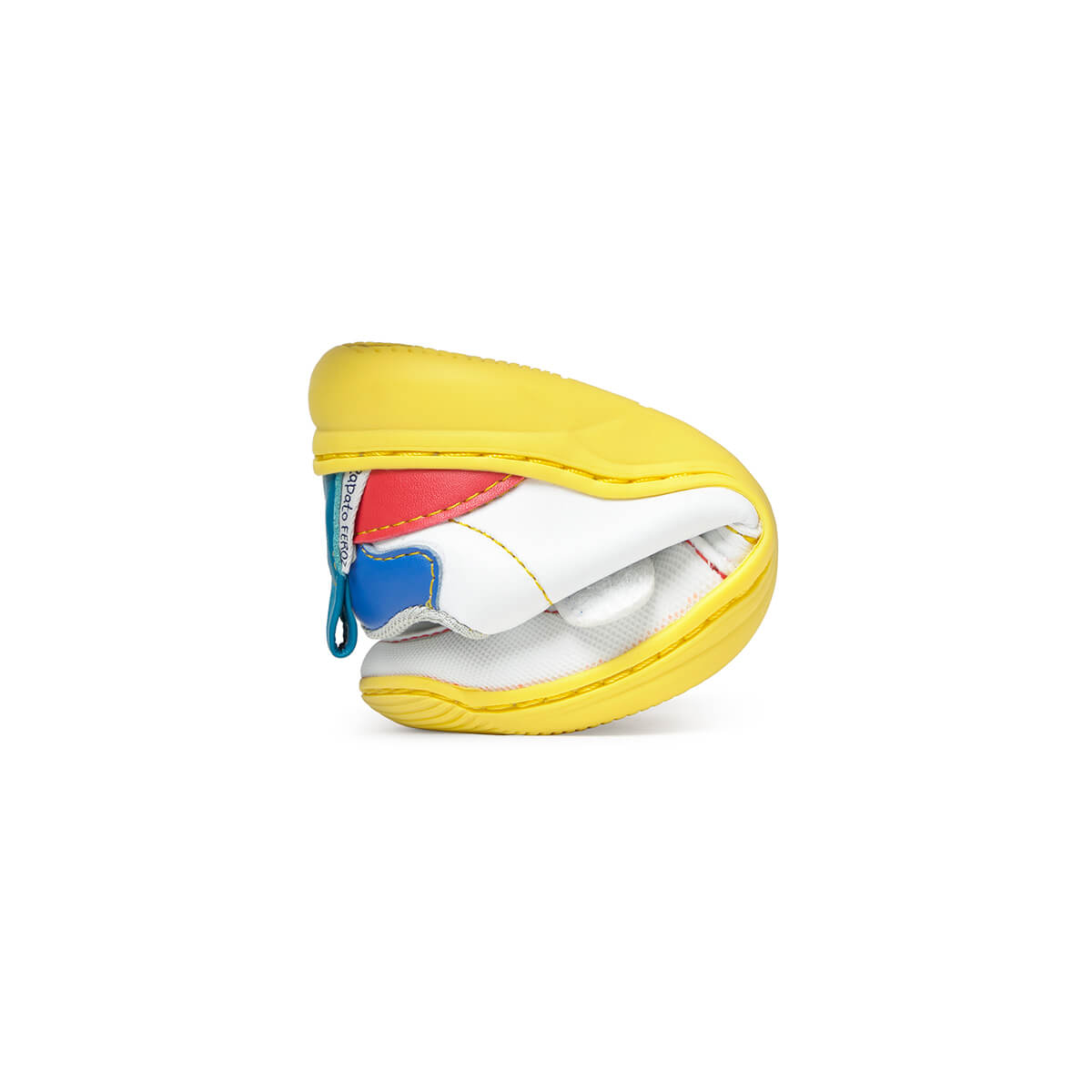 zapatilla deportiva bebe feroz barefoot multicolor olocau ss26 05