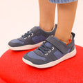 zapatilla deportiva bebe rocker barefoot azul olocau ss26