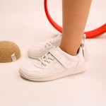 zapatilla deportiva bebe rocker barefoot blanco olocau ss26 | Blanco Microfibra