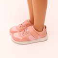 zapatilla deportiva bebe rocker barefoot rosa olocau ss26