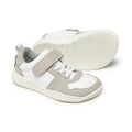 zapatilla deportiva infantil barefoot blanco gris olocau rocker 02