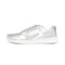 Zapatilla deportiva infantil barefoot blanco plata olocau rocker rayo 01  | Plata Rayo Microfibra