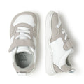 zapatilla deportiva infantil barefoot gris blanco olocau feroz 03