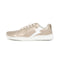 Zapatilla deportiva infantil barefoot oro blanco dorado olocau rocker rayo 01  | Oro Rayo Microfibra