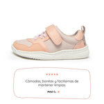 zapatilla deportiva infantil barefoot rosa palo olocau rocker ss26 01 | Rosa Palo Microfibra Micronobuck