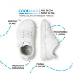 zapatilla deportiva infantil rocker barefoot blanco olocau ss26 04 | Blanco Microfibra