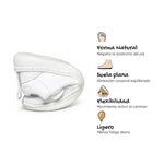 zapatilla deportiva infantil rocker barefoot blanco olocau ss26 05 | Blanco Microfibra