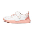 zapatilla deportiva infantil rocker barefoot blanco rosa olocau ss26 00