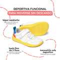 zapatilla deportiva infantil rocker barefoot multicolor olocau ss26 02