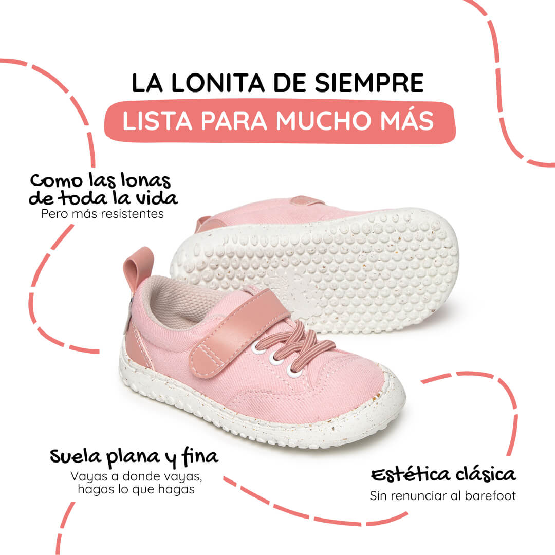 zapatillas barefoot bebe infantil rosa eliana rocker ss26 02