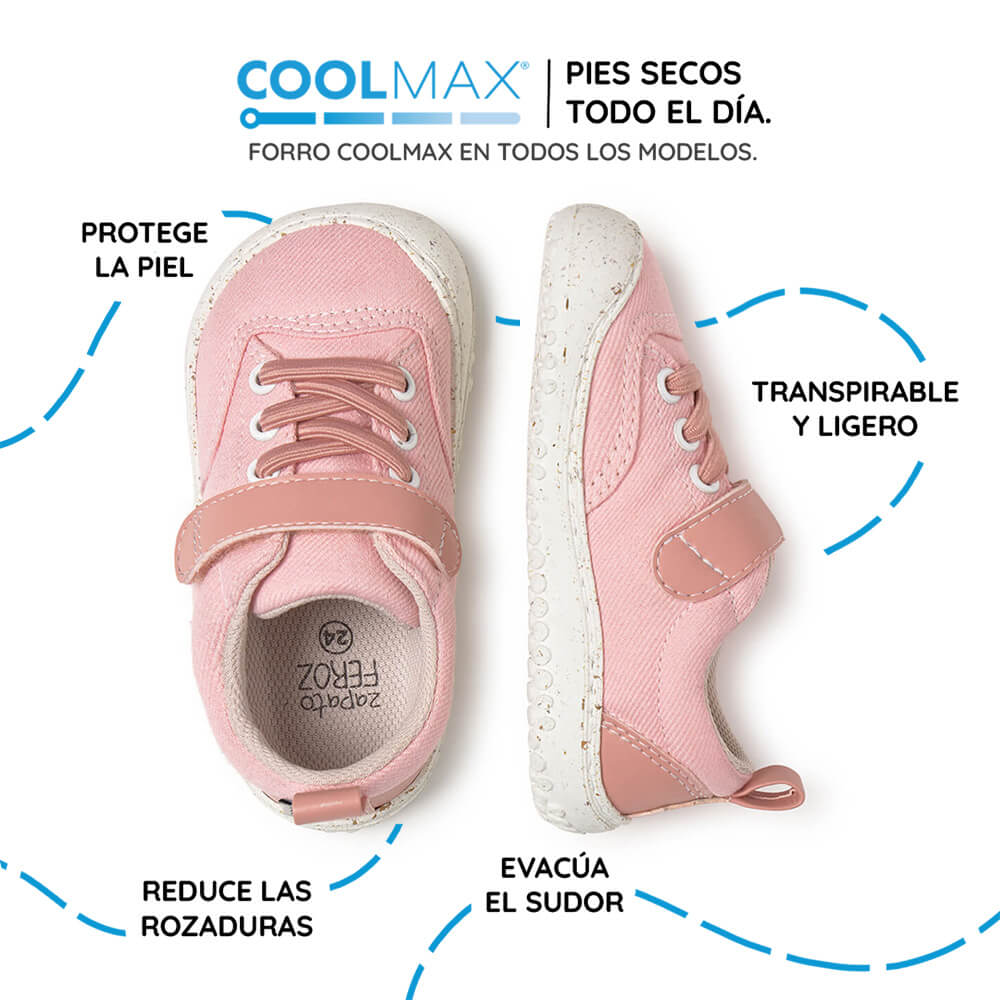 zapatillas barefoot bebe infantil rosa eliana rocker ss26 04