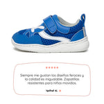zapatillas barefoot bebes azul royal tibi feroz ss26 Royal 01 | azul royal microfibra rejilla