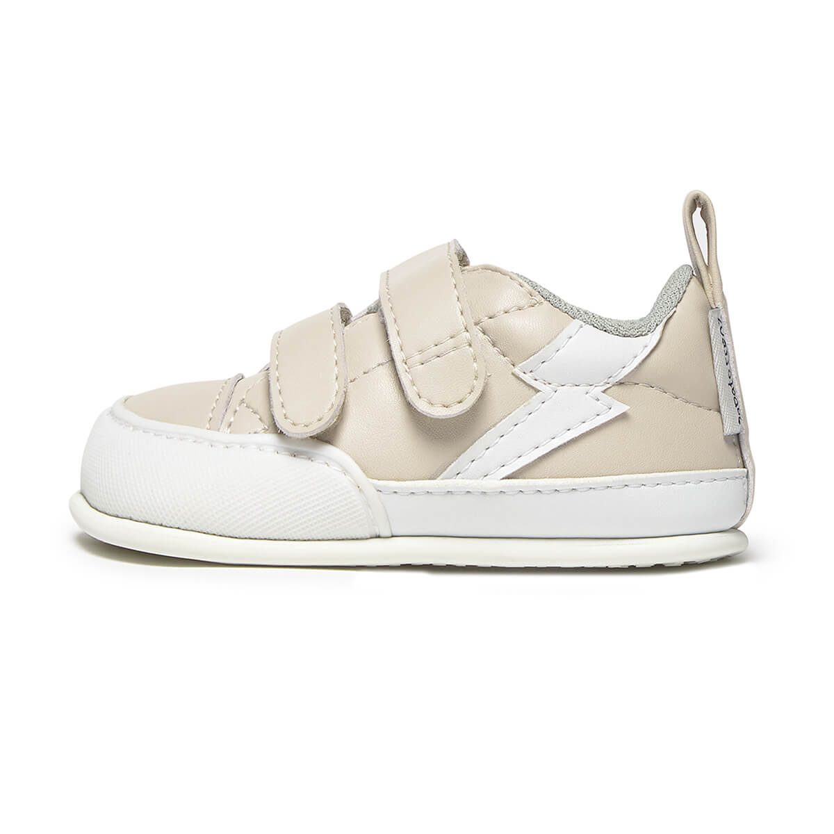 zapatillas barefoot bebes color beige piedra rayo moraira feroz ss26 00