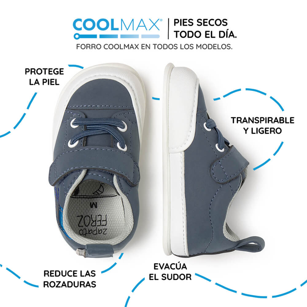 zapatillas barefoot bebes veganas azul denim paterna feroz ss26 04