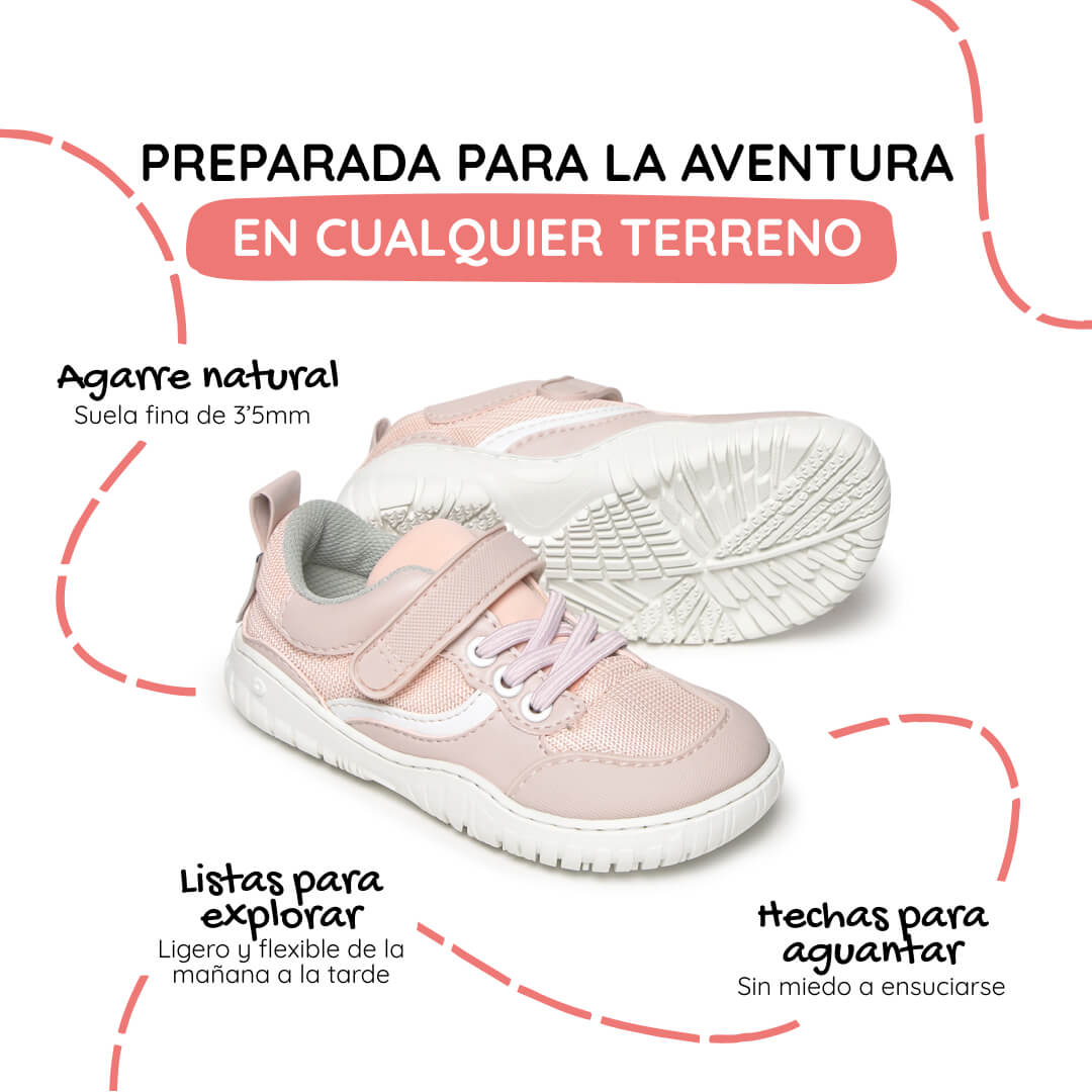 zapatillas barefoot infantil rosa biar rocker ss26 Palo 02