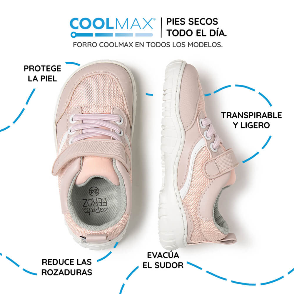 zapatillas barefoot infantil rosa biar rocker ss26 Palo 04